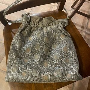 Hobo Prose Crossbody Bag in Metal Snake.
